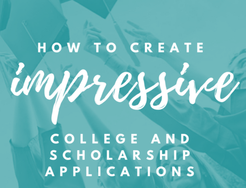 Learn how to create impressive college and scholarship applications