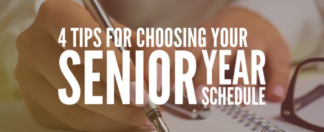 4 tips for choosing senior year classes