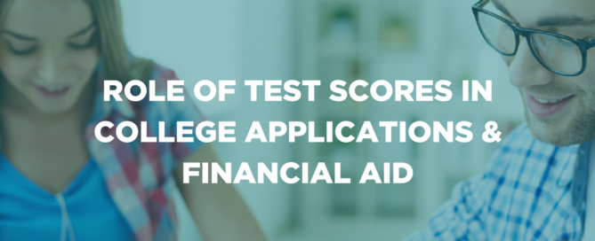 Role of test scores