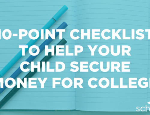 10-Point Checklist to Help Your Child Secure Money for College