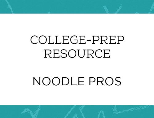 Resource Feature: Noodle Pros