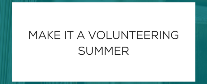 Make it a Volunteering Summer