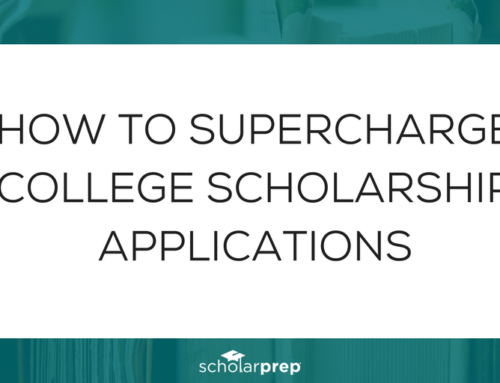 How to supercharge college scholarship applications