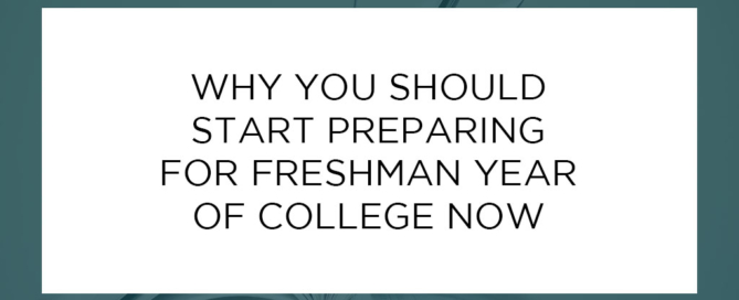 Why You Should Begin Preparing Now