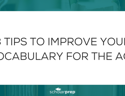 3 Tips to Improve Your Vocabulary for the ACT